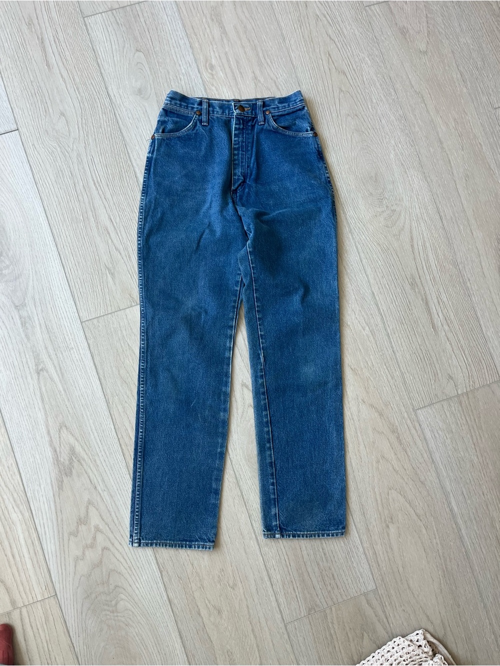 Wrangler High Rise Women's Jeans - Blue Denim